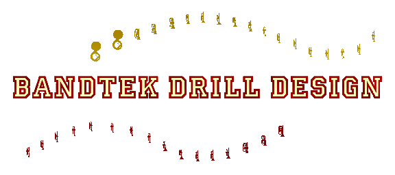 marching band drill writer
